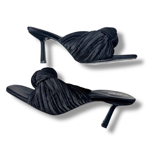 ALIAS MAE Women’s Elegant Black- Lia Knotted Heeled Sandals Size 40 - Picture 5 of 8